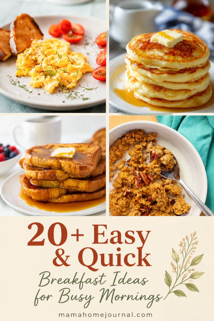 Quick Breakfast Ideas