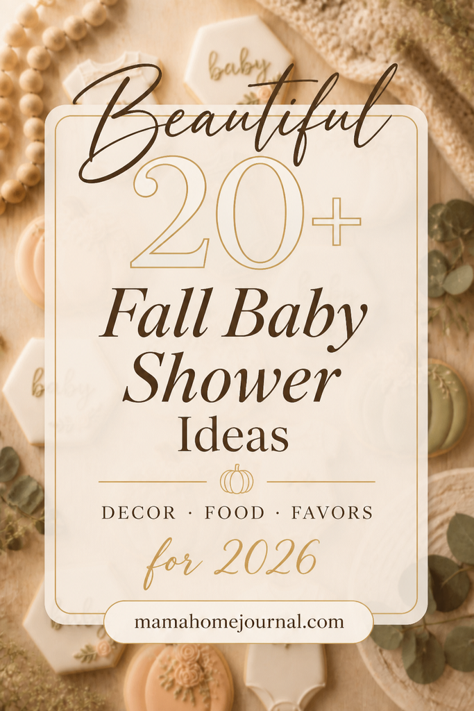 20+ Fun Fall Baby Shower Games & Activities for Guests