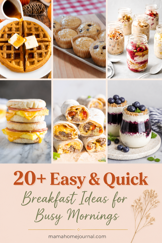 20+ Quick Breakfast Ideas That Are Easy & Filling