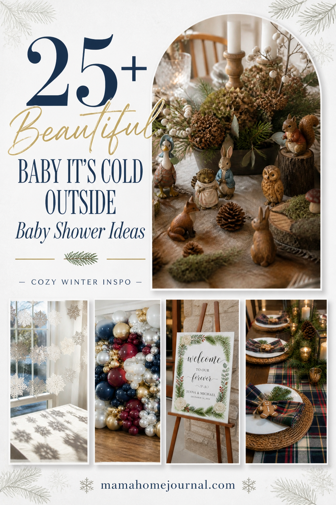 25+ Gorgeous Winter Baby Shower Decorations & Ideas