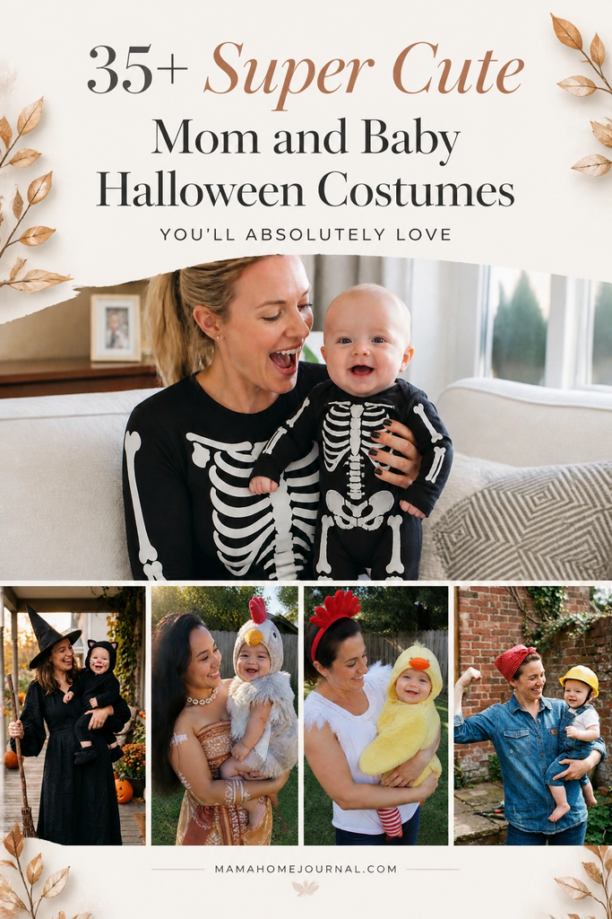35+ Adorable Matching Mom and Baby Halloween Costume Ideas
