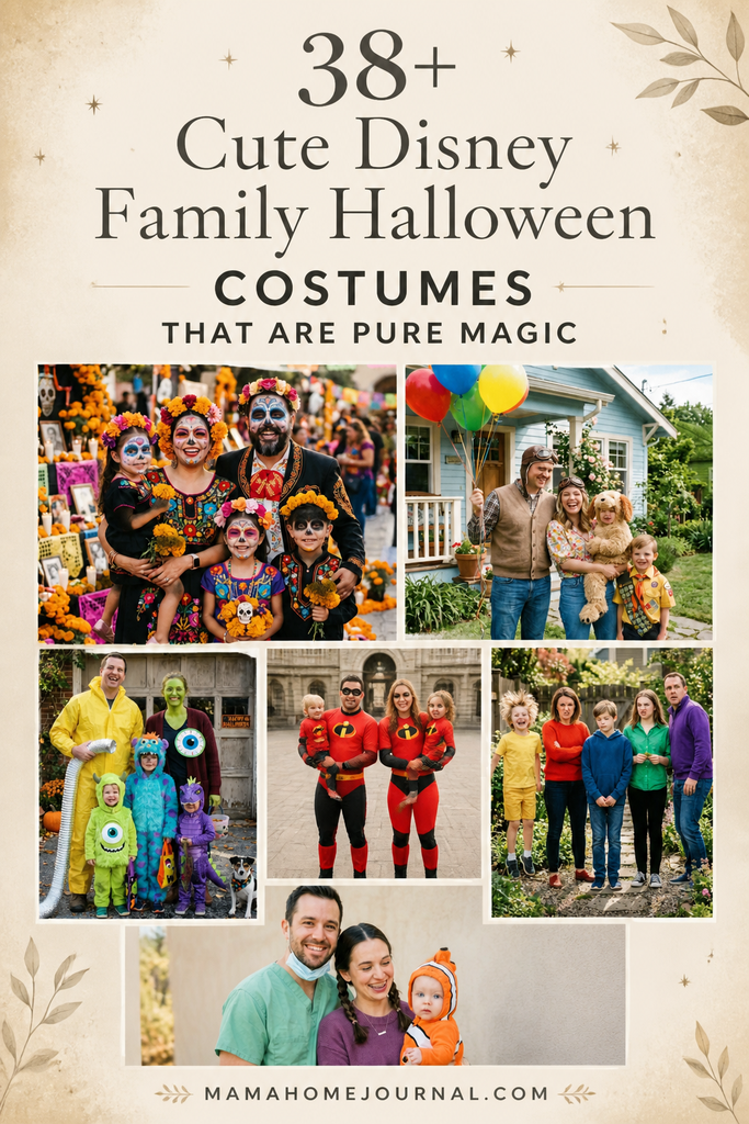 38+ Adorable Disney Family Halloween Costume Ideas