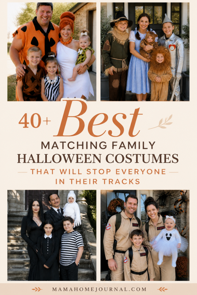 Matching Family Halloween Costumes