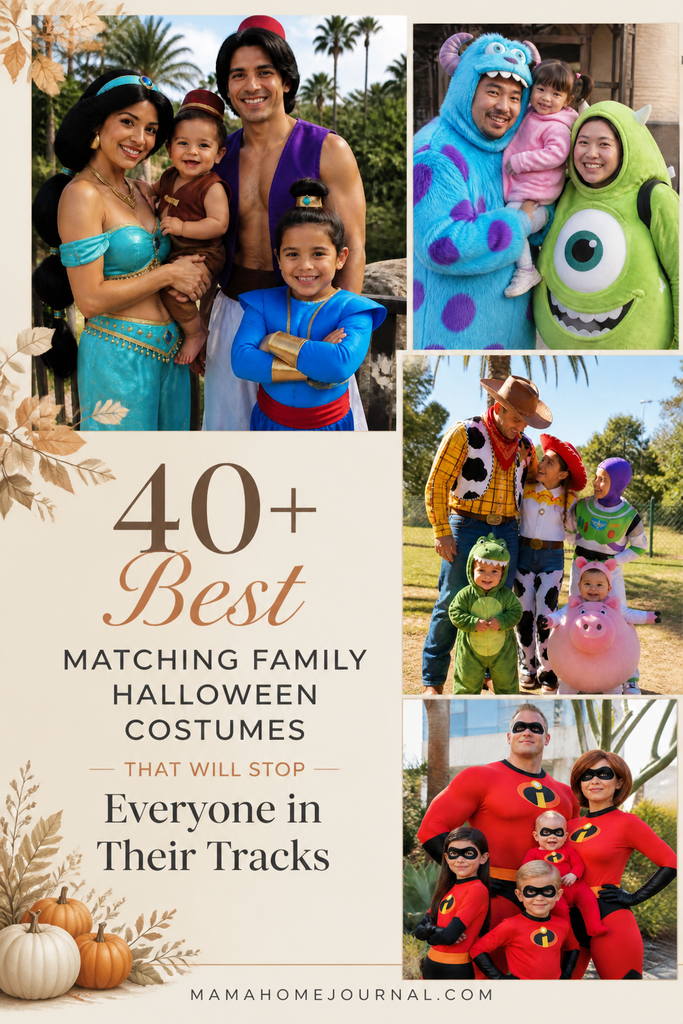 40+ Magical Disney & Pixar Family Halloween Costumes
