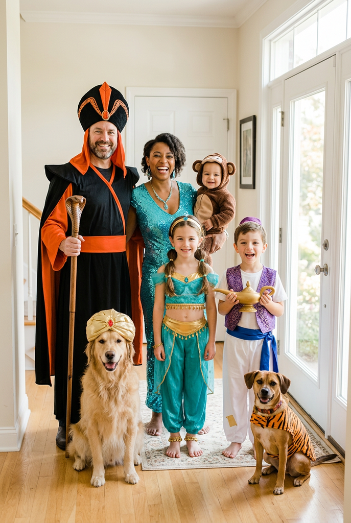 Aladdin Family Costume