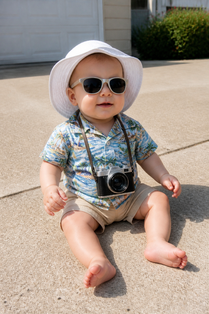 Baby Boy Tourist Costume