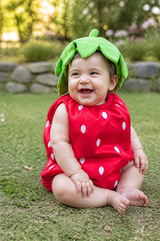 Baby Girl Strawberry Costume