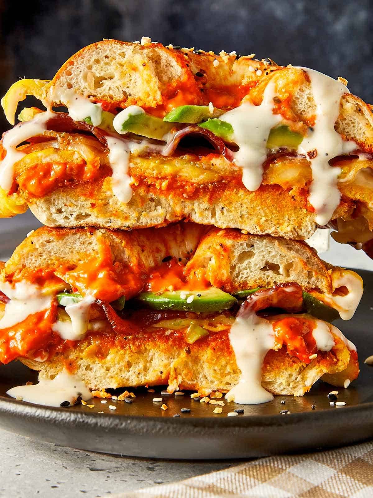Breakfast Bagels