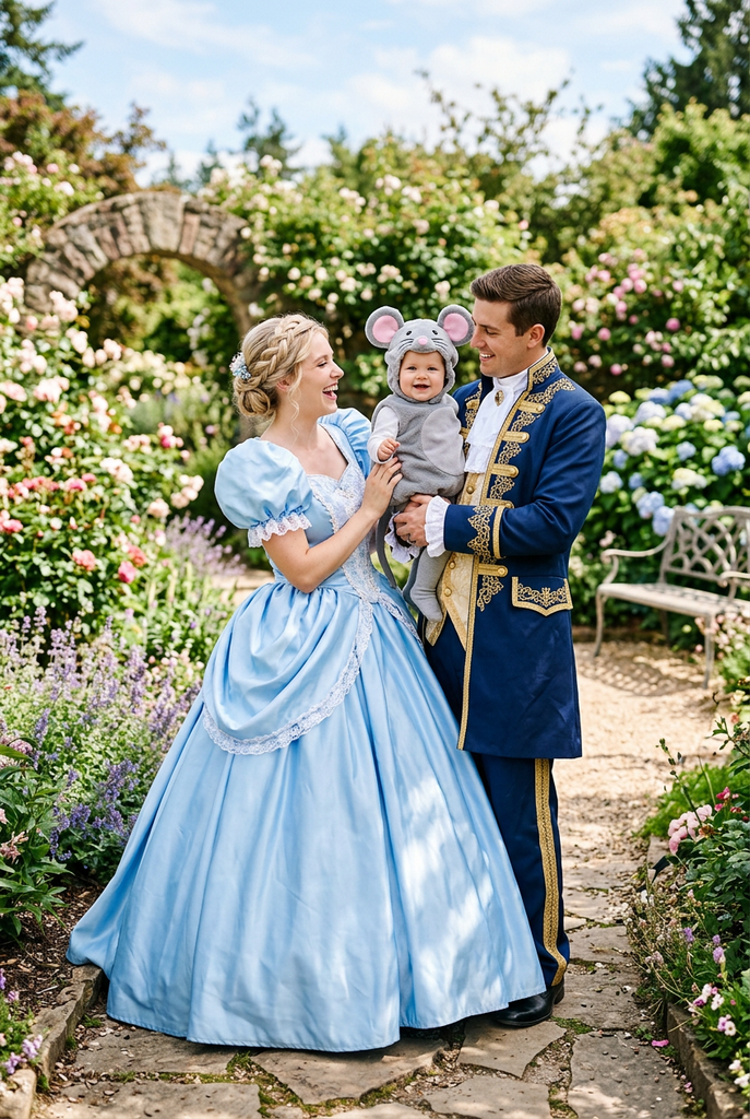 Cinderella Family Costume