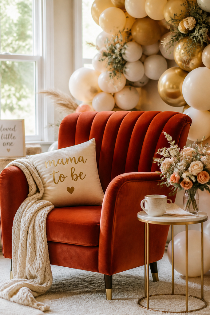 Cozy Seating Area for Mama-to-Be