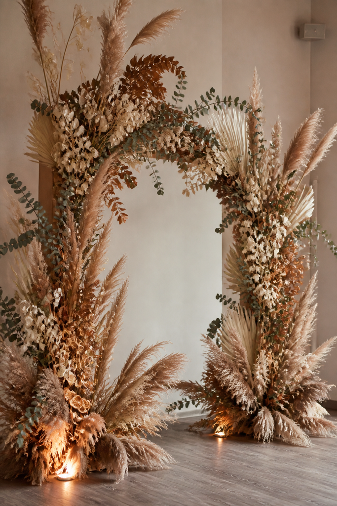 Dried Floral and Botanical Installations