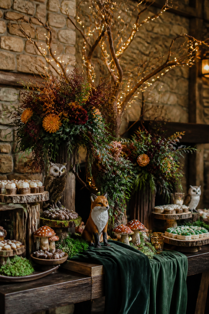 Enchanted Forest Fall Baby Shower