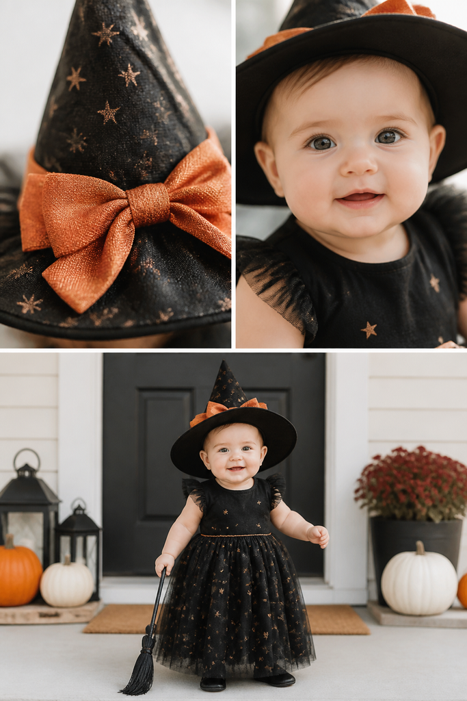 Halloween Costume Diptych or Collage