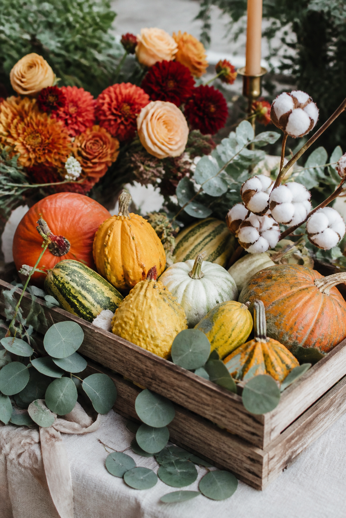 Harvest and Botanical Fall Baby Shower