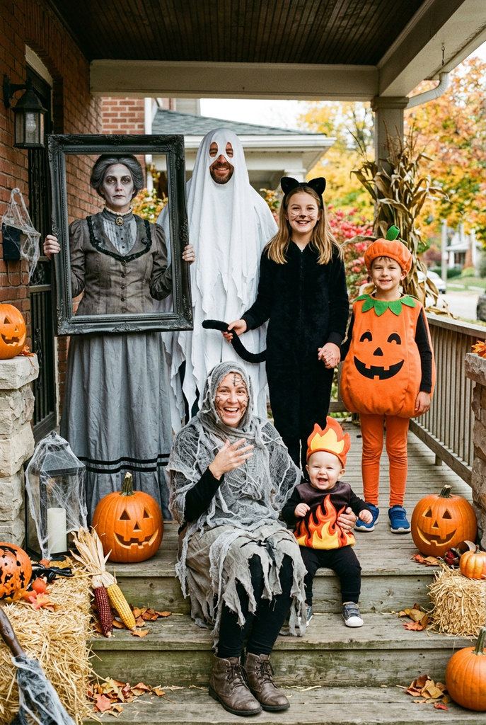 Haunted House Family