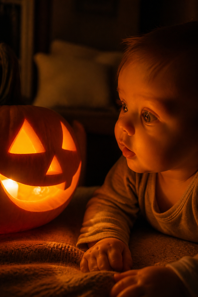 Jack-O-Lantern Glow Setup