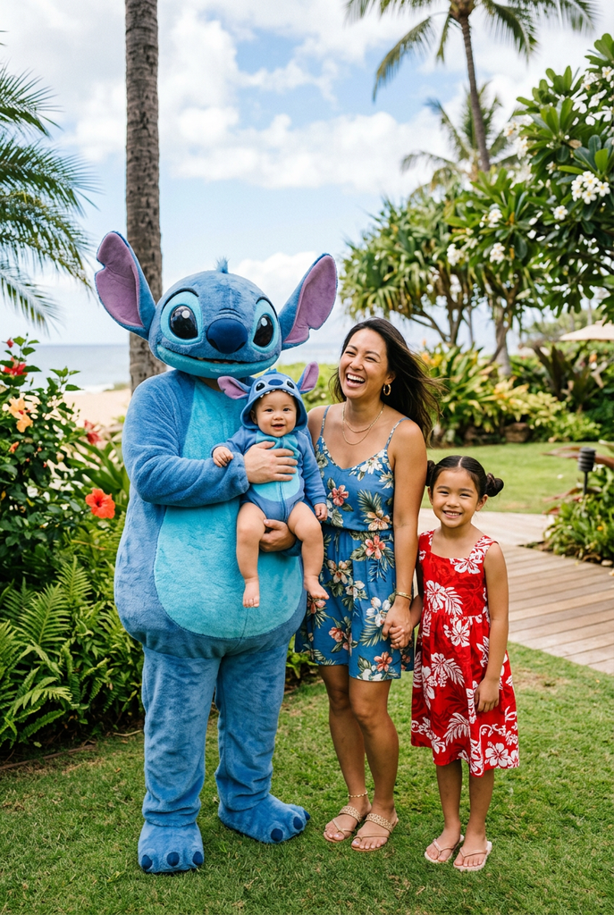 Lilo and Stitch Family Costume