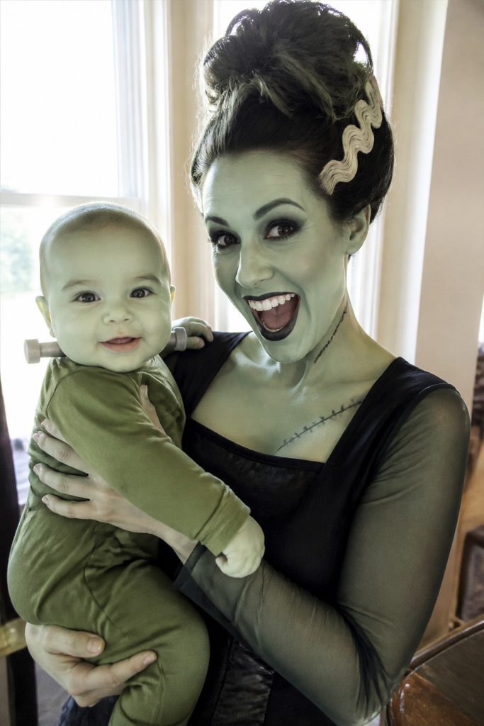 Mama Frankenstein and Baby Bolt