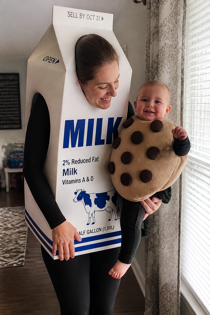 Mama Milk Carton and Baby Cookie