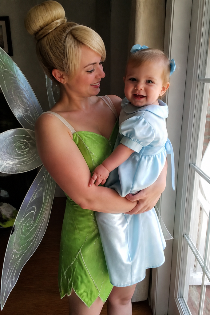 Mama Tinkerbell and Baby Wendy