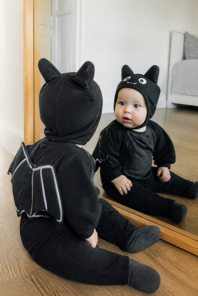Mirror Reflection Halloween Photo