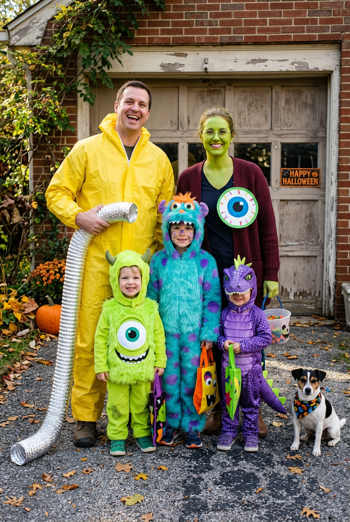 Monsters, Inc. Family Costume