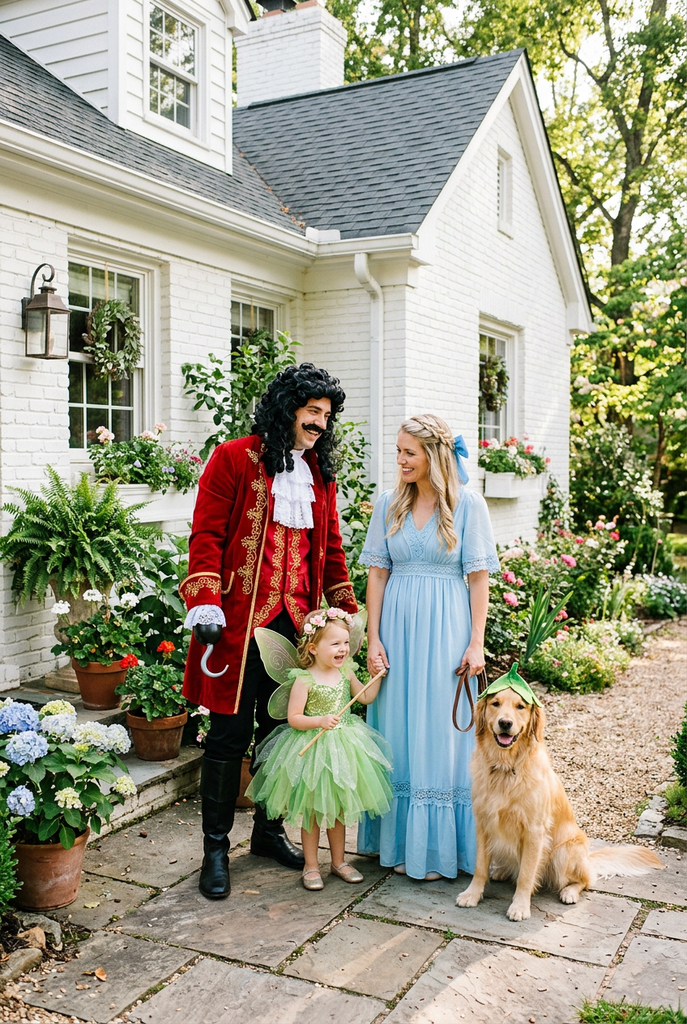 Peter Pan Family Costume