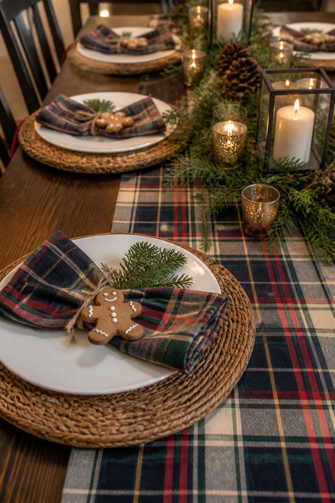 Plaid and Cozy Textile Details