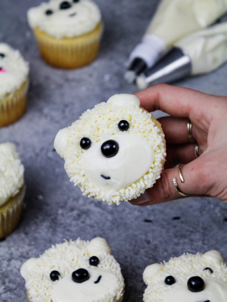 Polar Bear Cupcakes