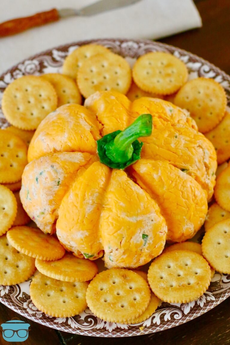 Pumpkin Shaped Cheese Ball