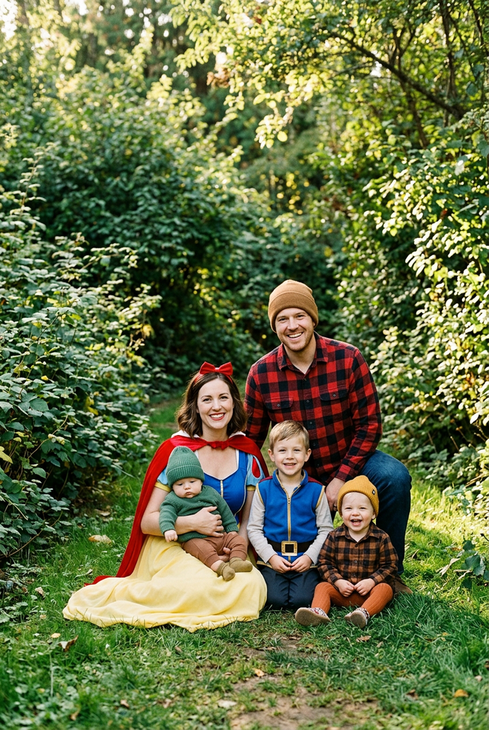 Snow White Family Costume