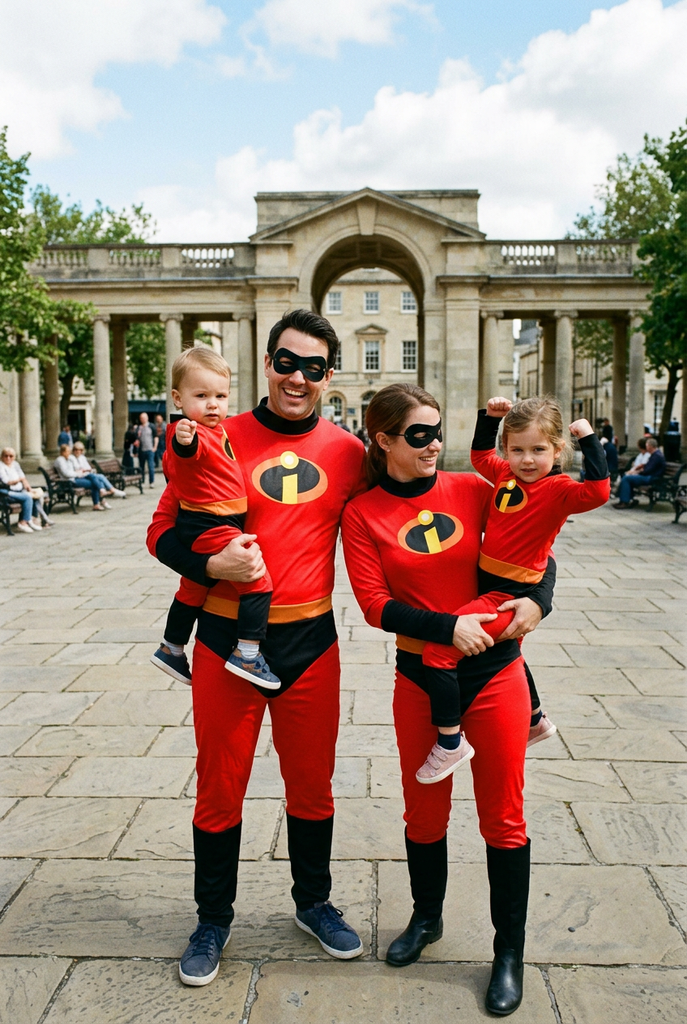 The Incredibles Family Costume
