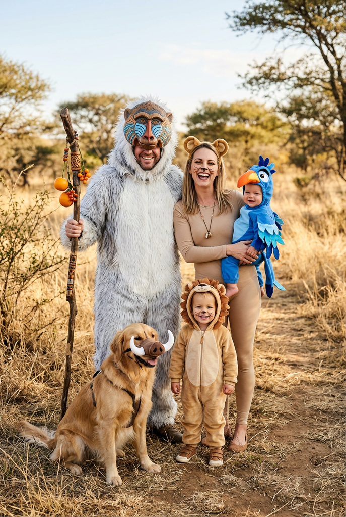 The Lion King Family Costume
