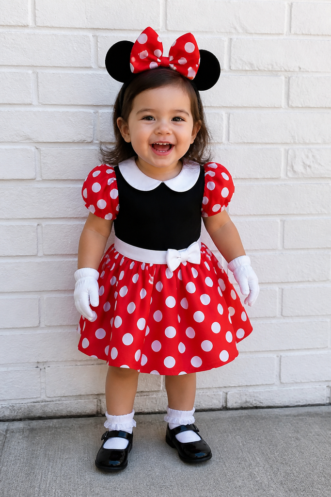 Toddler Girl Minnie Mouse Costume