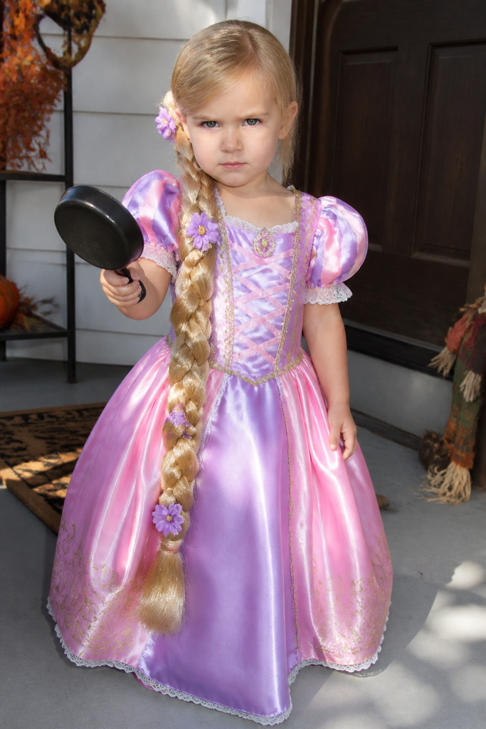 Toddler Girl Rapunzel Costume