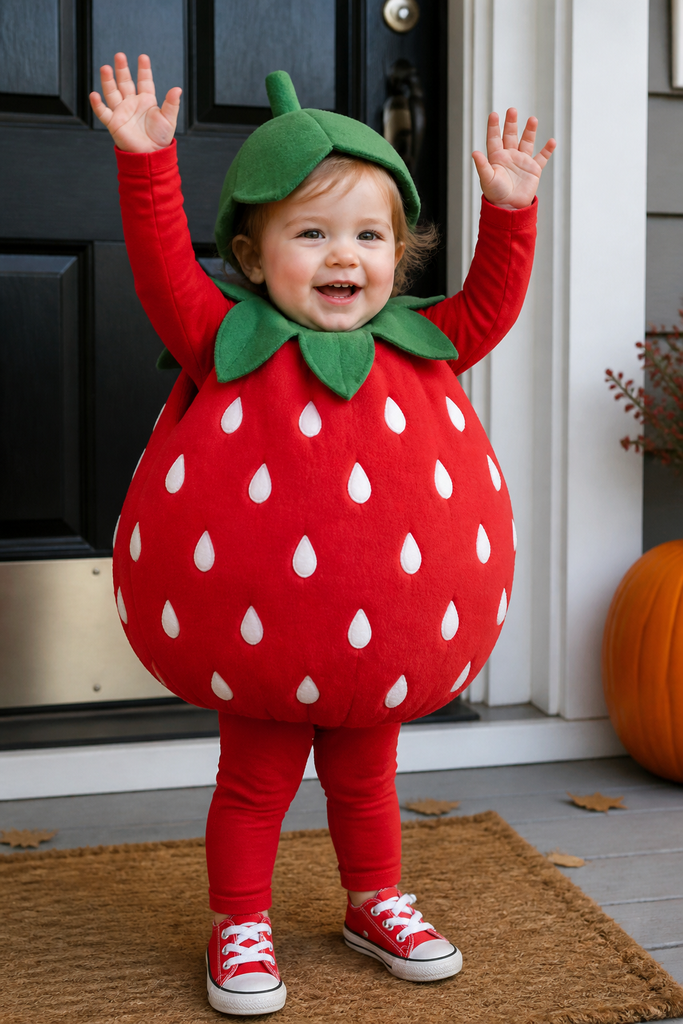 Toddler Girl Strawberry Costume