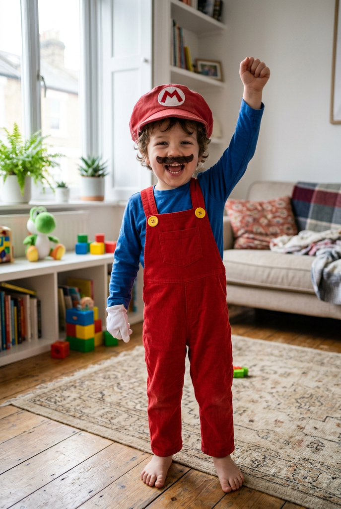 Toddler Mario Costume
