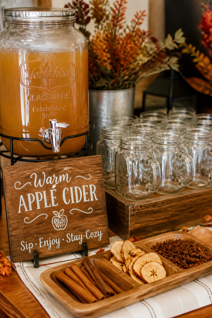 Warm Apple Cider Bar