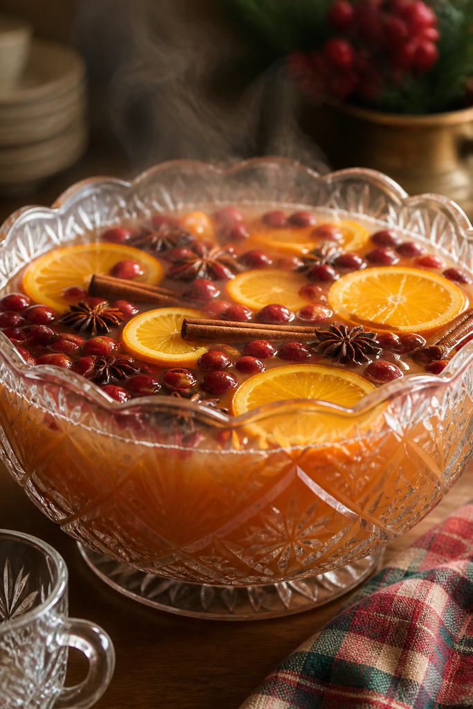 Winter Spiced Punch or Mulled Cider