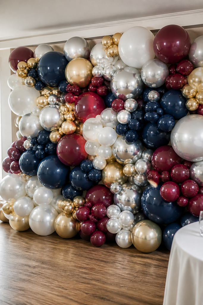 Winter Wonderland Balloon Installation