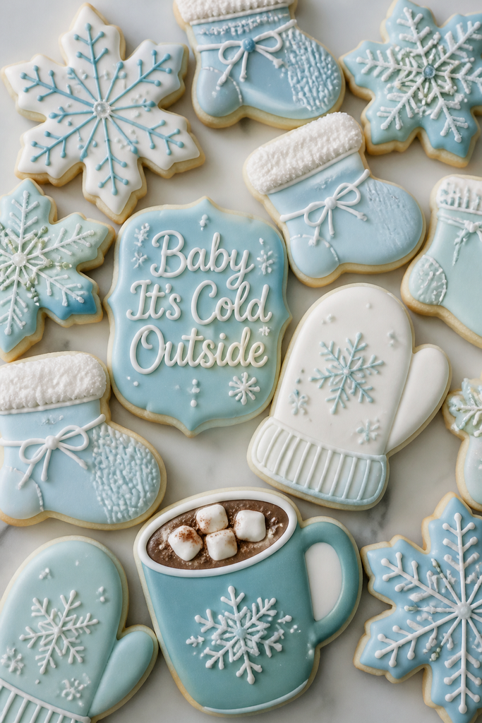Winter Woodland Sugar Cookies