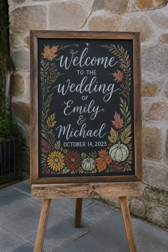 Woodland Welcome Sign
