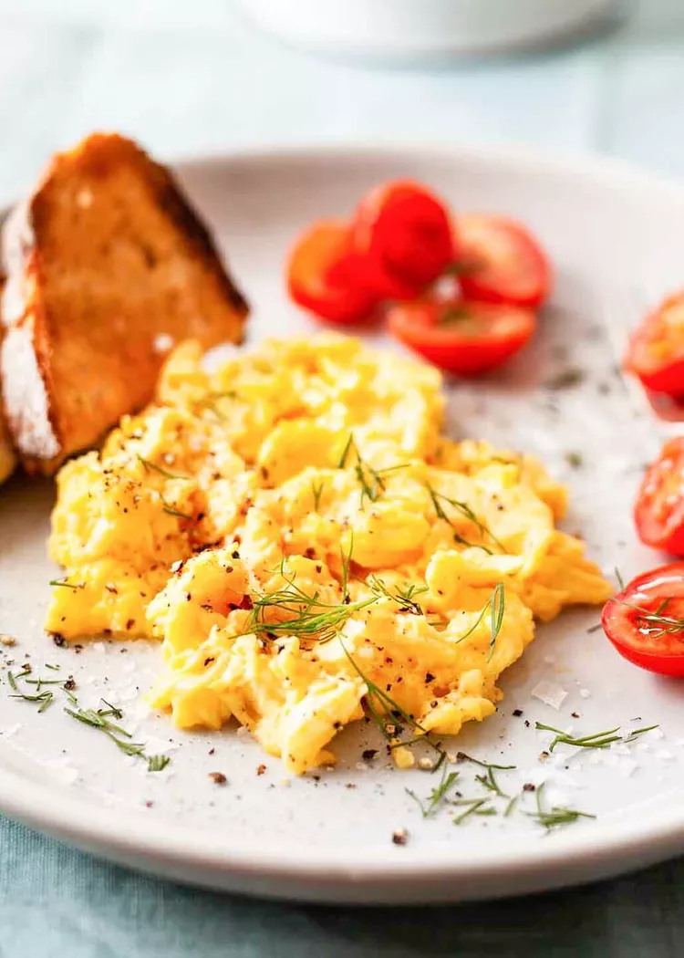 scrambled eggs